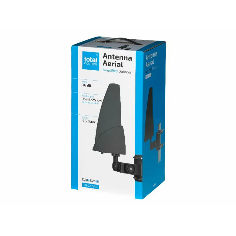 One For All Total Control Amplified Outdoor Antenna Aerial - Black | SV1295 - Image 5
