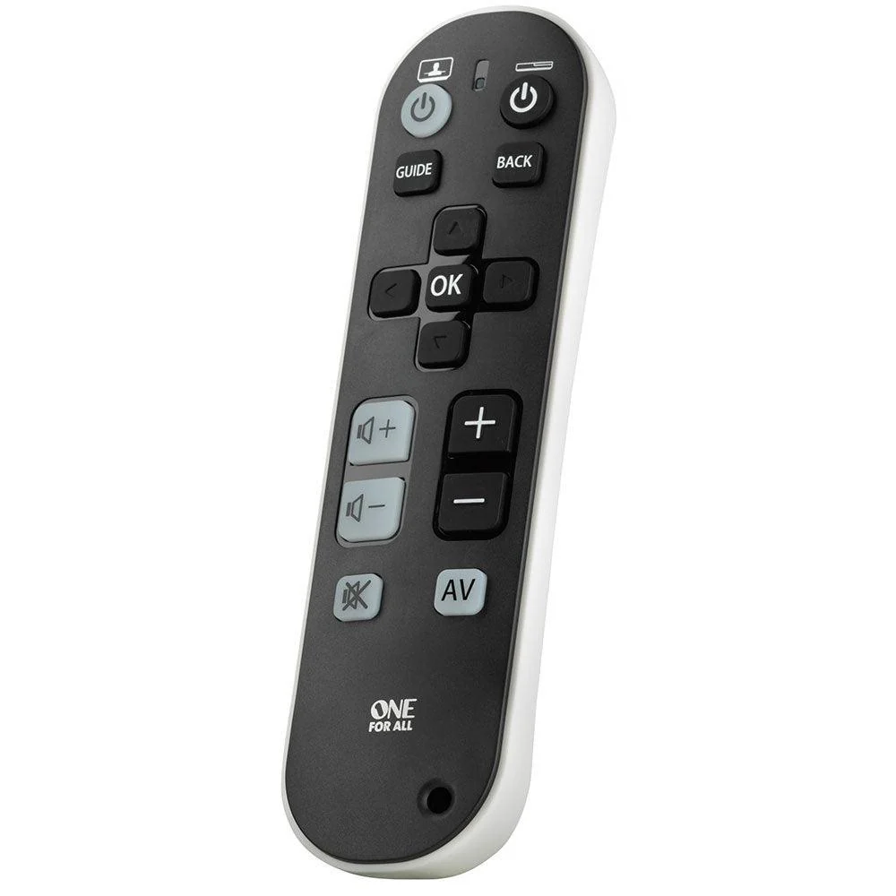 One For All TV Zapper Universal Remote Control - URC6810 | Black - Image 2