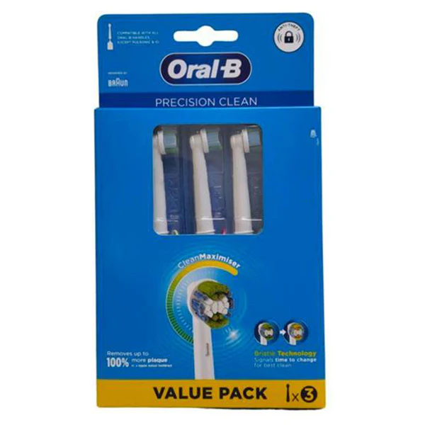 Oral-B Pro Precision Clean Replacement Brush Head - Pack of 3 | OB8006540988091