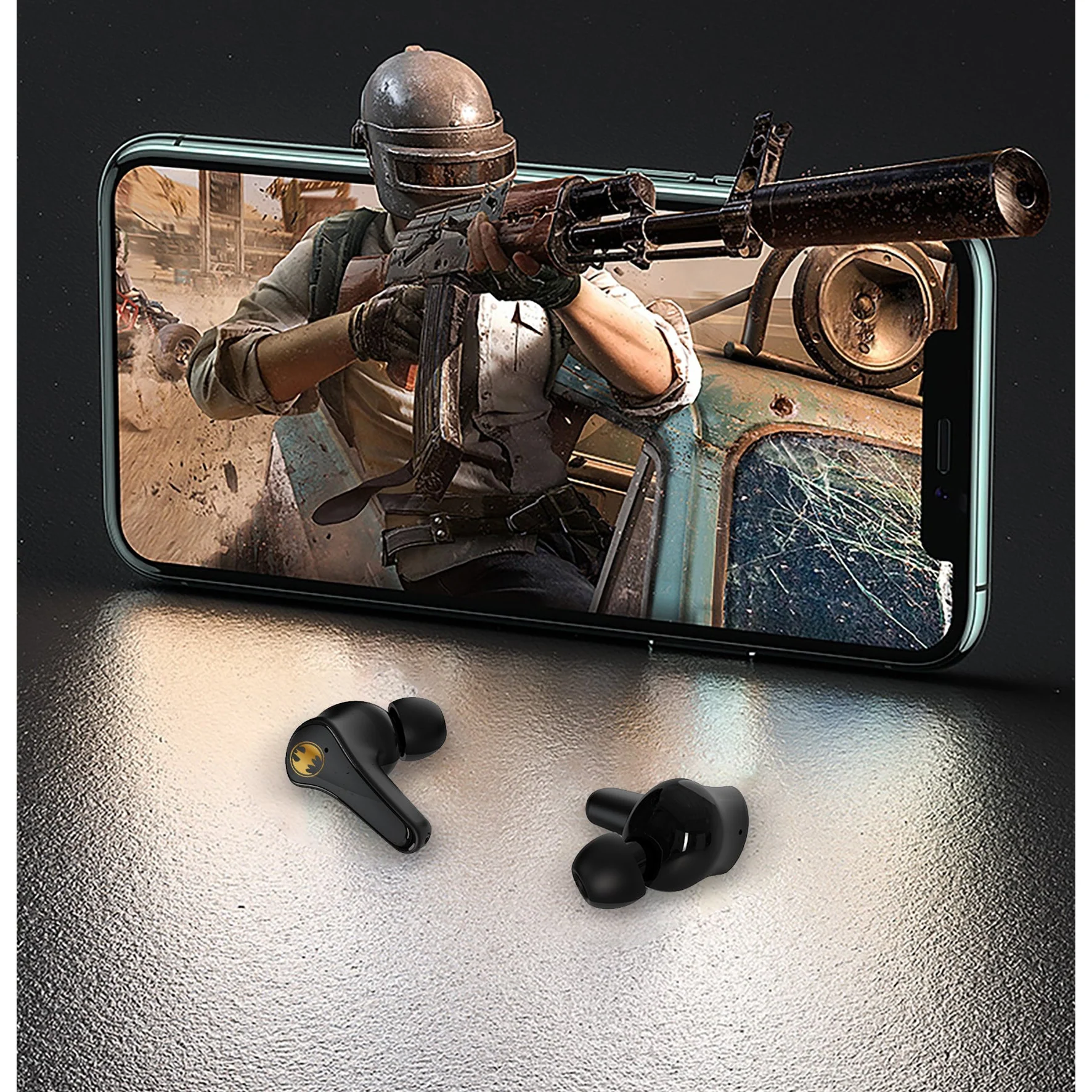 OTL DC Comics Batman In-Ear True Wireless Earbuds - Black | DC0857 - Image 11