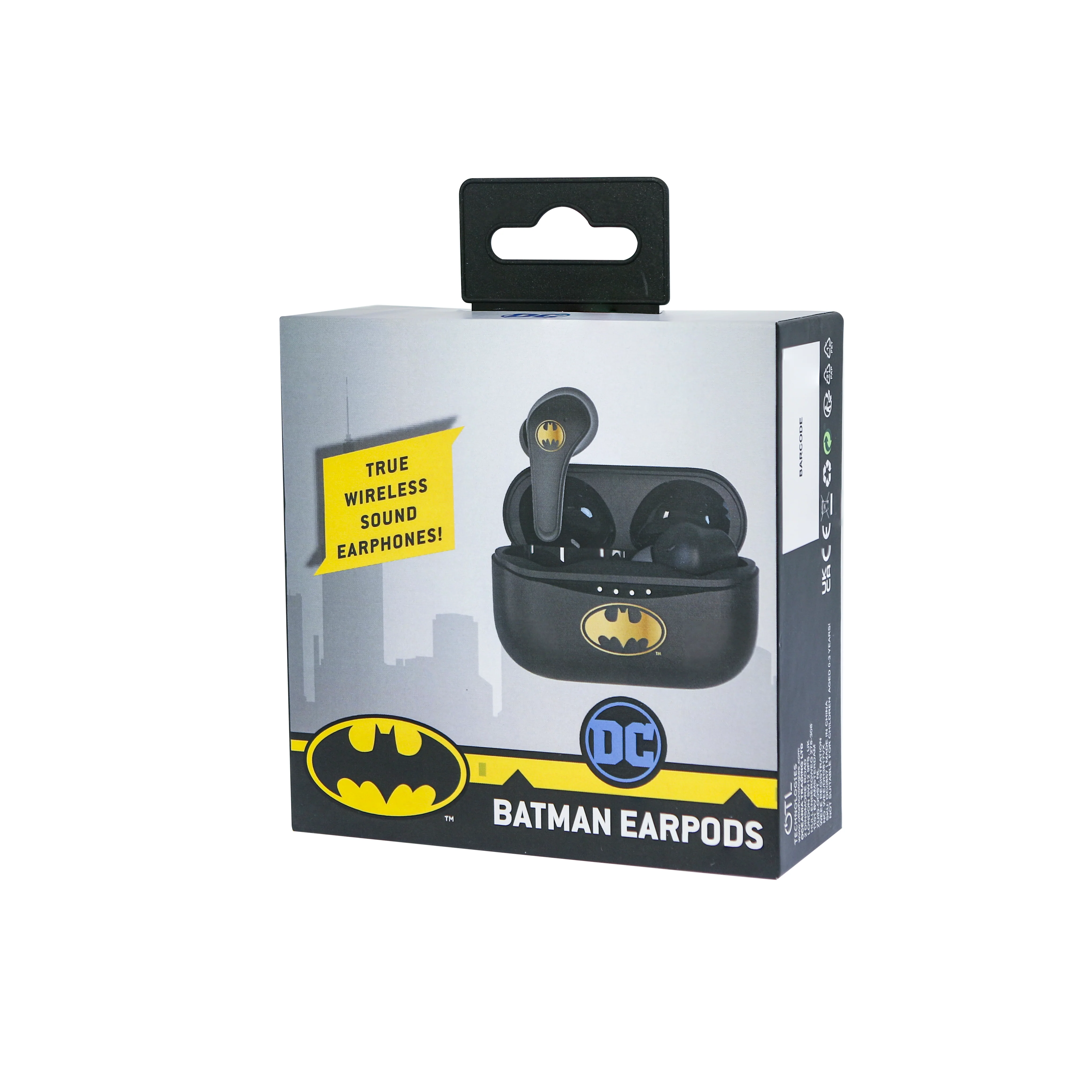 OTL DC Comics Batman In-Ear True Wireless Earbuds - Black | DC0857 - Image 14