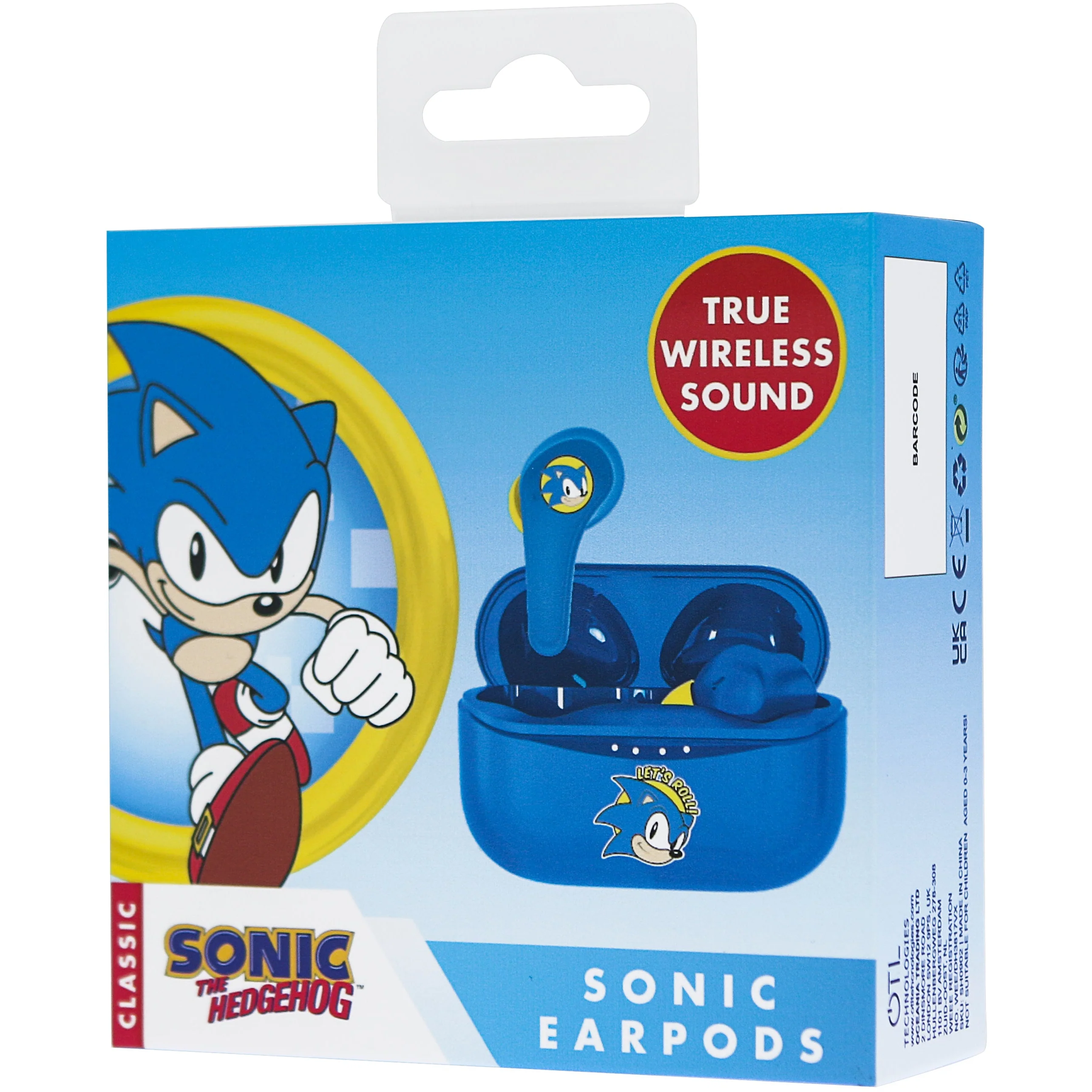 OTL SEGA Sonic The Hedgehog In-Ear True Wireless Earbuds - Blue | SHOO902 - Image 10