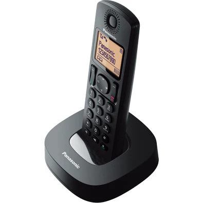 Panasonic Digital Cordless Dect Phone with 2 Handset - Black | KX-TGC312