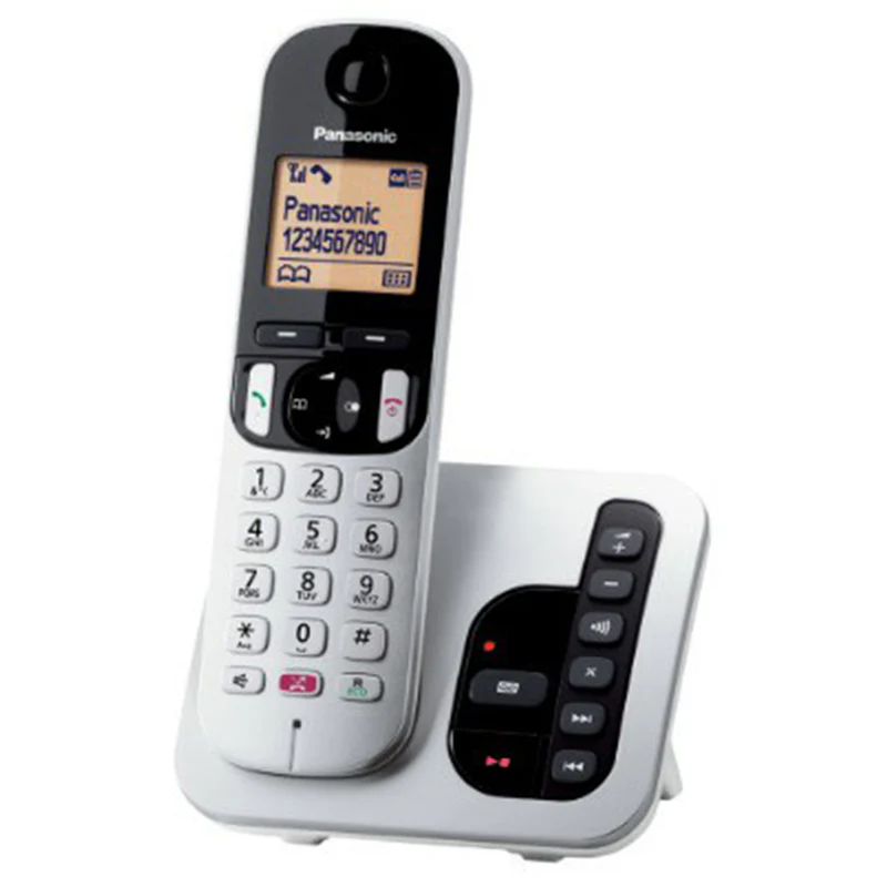 Panasonic Digital Cordless Phone with Answering Machine - Silver | TAPS260S - Image 2