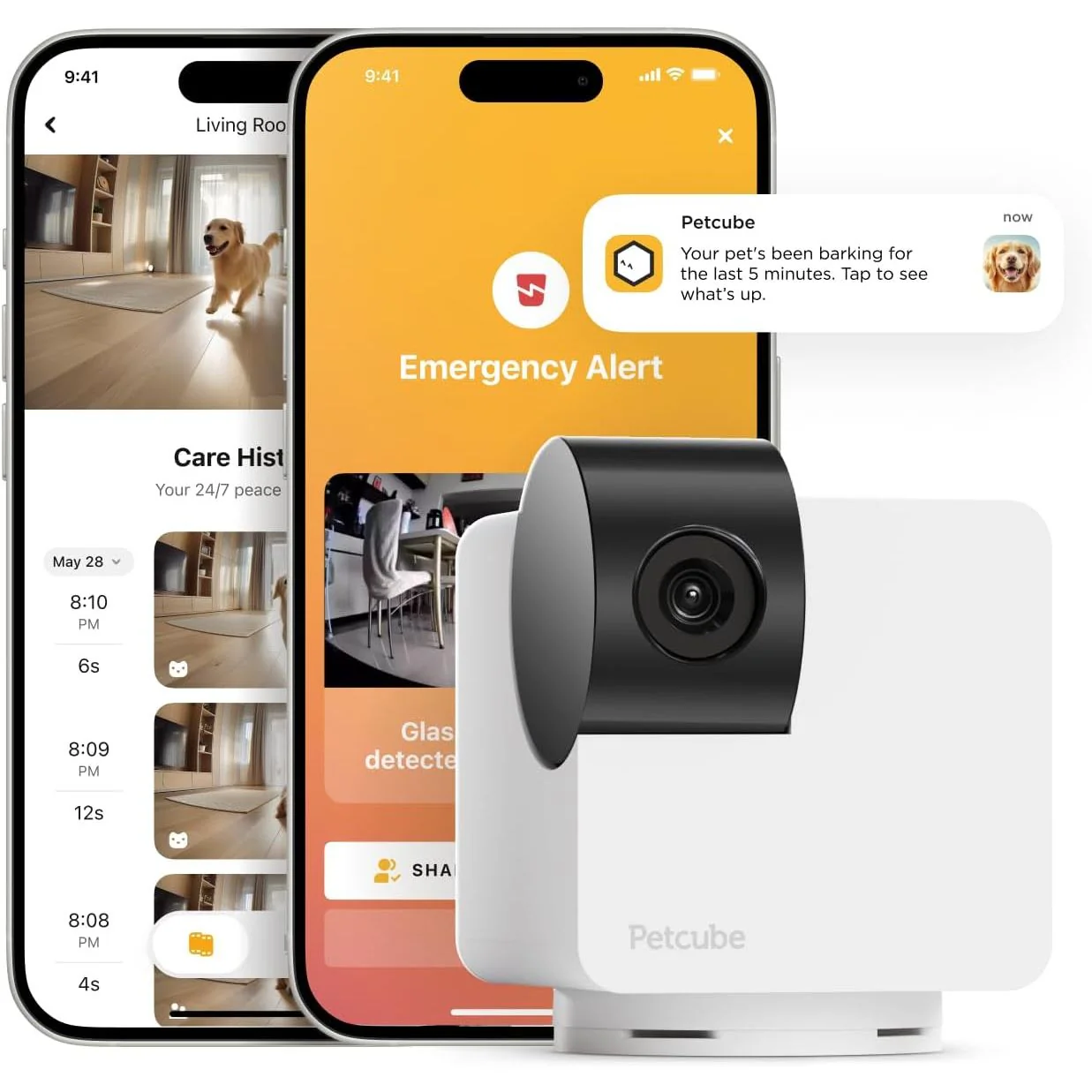 Petcube 360 Camera for Pet - White | 854592007523 - Image 10
