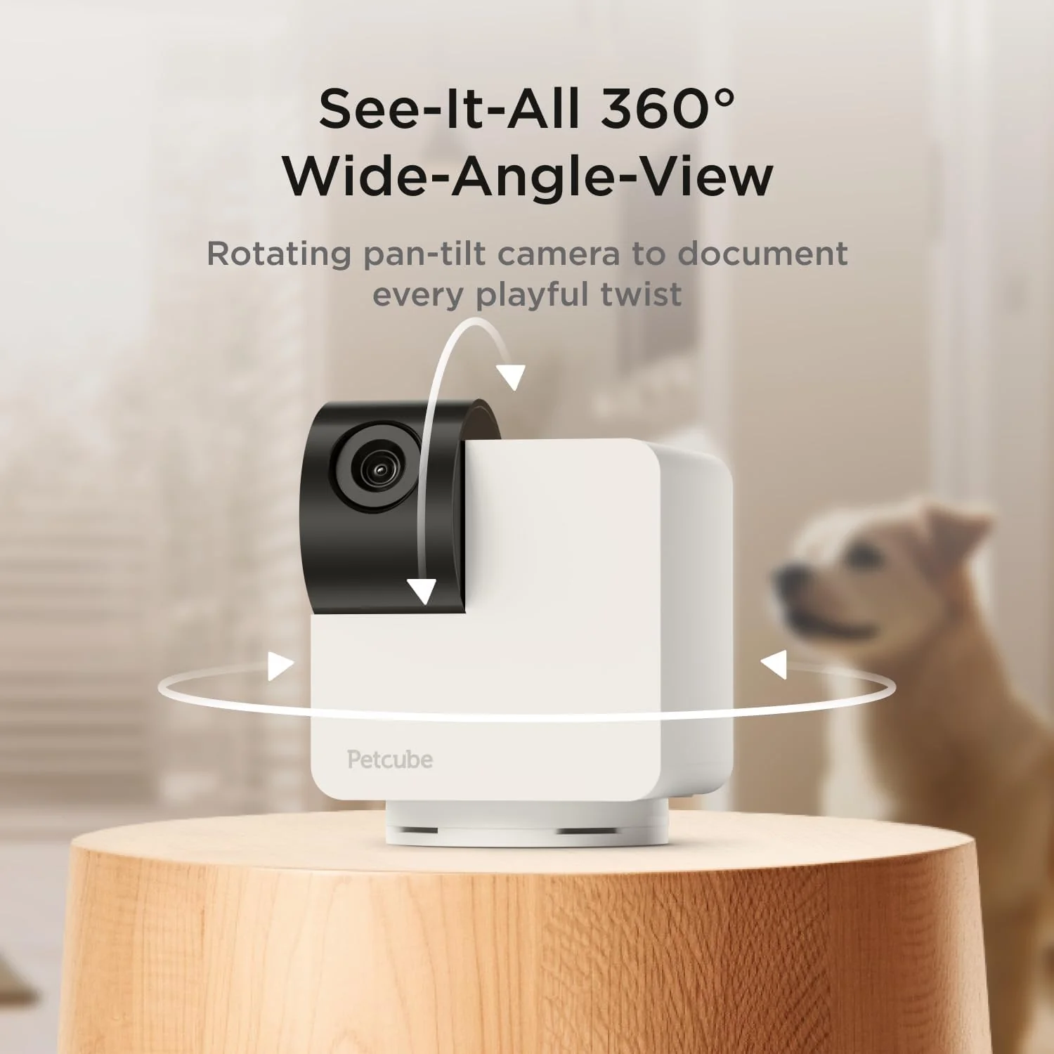 Petcube 360 Camera for Pet - White | 854592007523 - Image 6