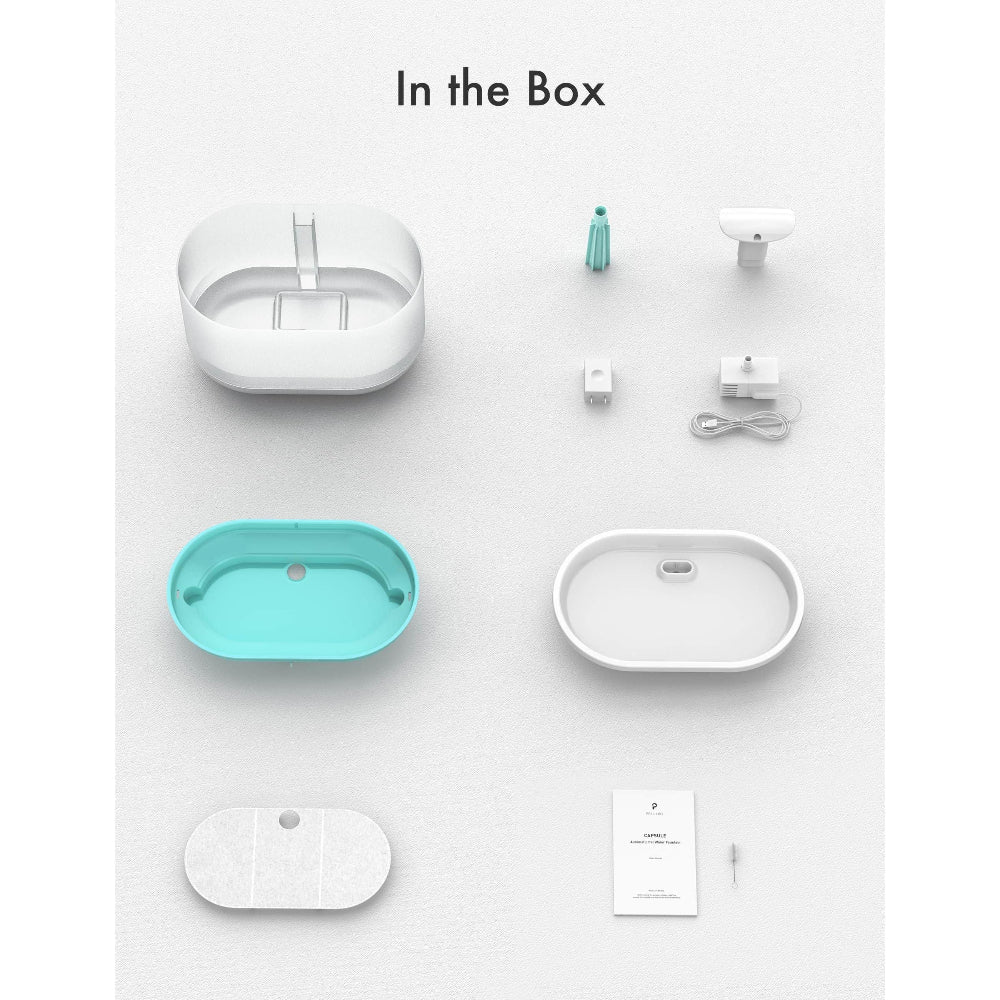 Petlibro Capsule Water Fountain - Blue | PL-WF002-93W - Image 7
