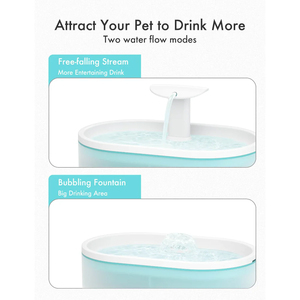 Petlibro Capsule Water Fountain - Blue | PL-WF002-93W - Image 9
