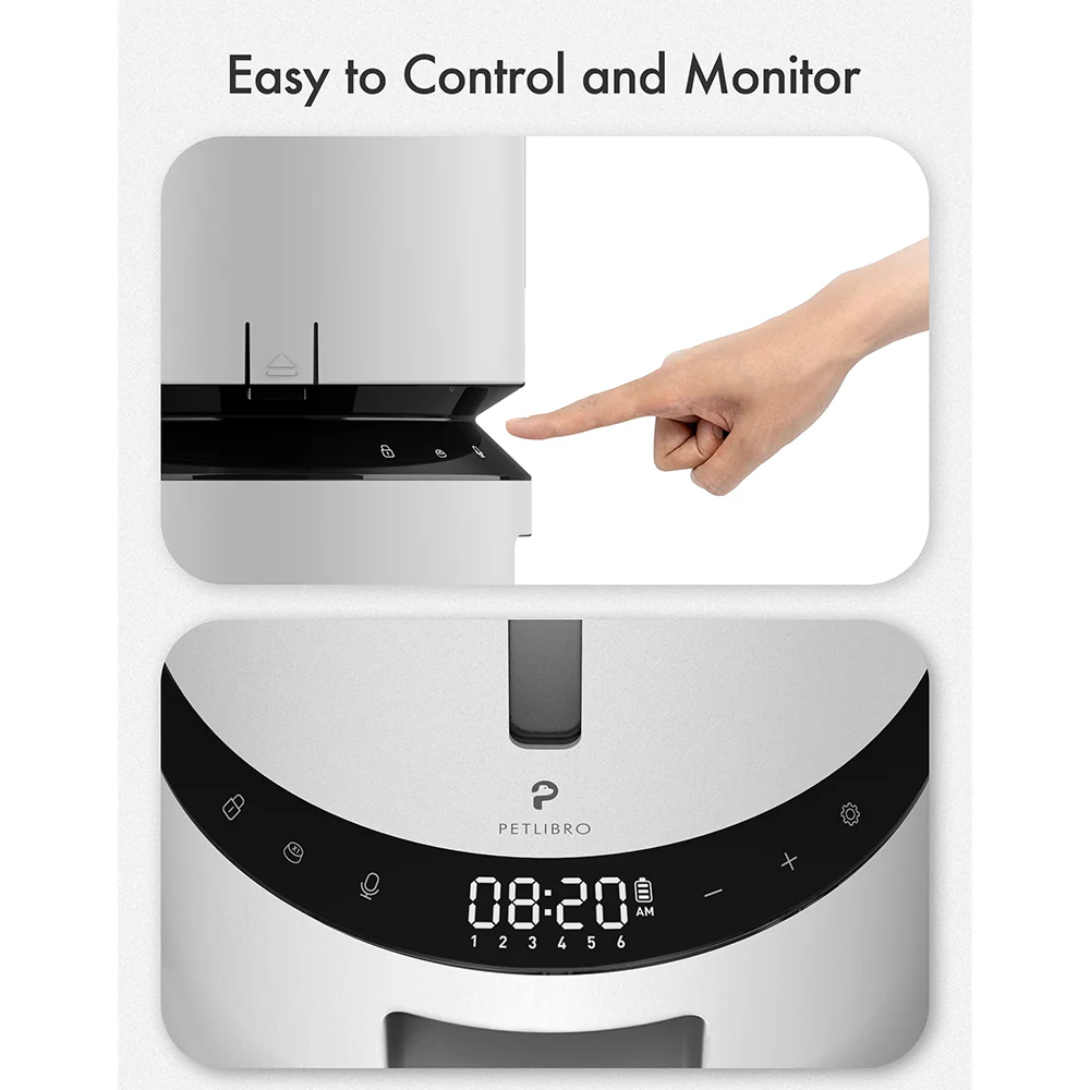 Petlibro Granary 3L Automatic Feeder - White | PL-AF005-91W - Image 2