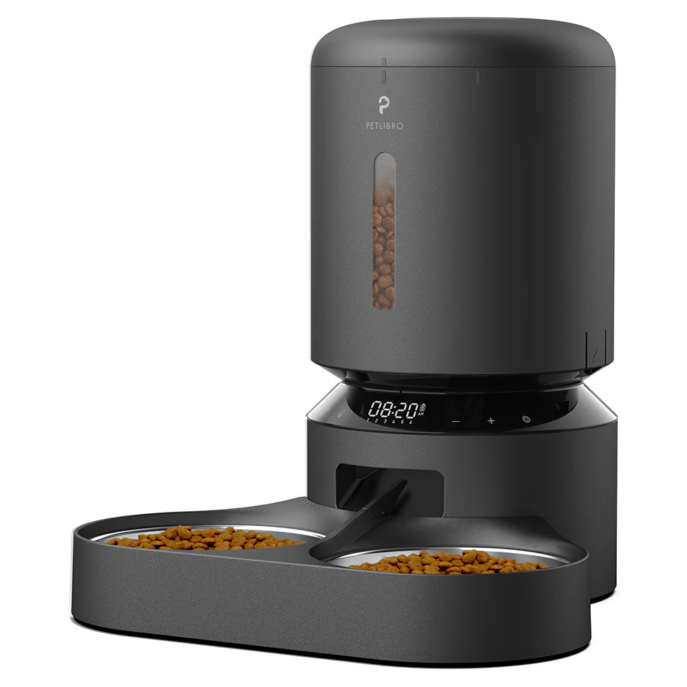Petlibro Granary 5L Dual Food Tray Automatic Feeder - Black | PL-AF006-93B