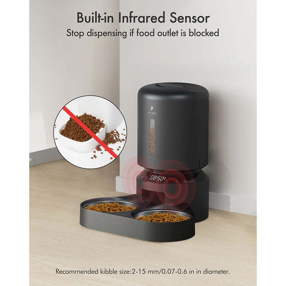 Petlibro Granary 5L Dual Food Tray Automatic Feeder - Black | PL-AF006-93B - Image 11