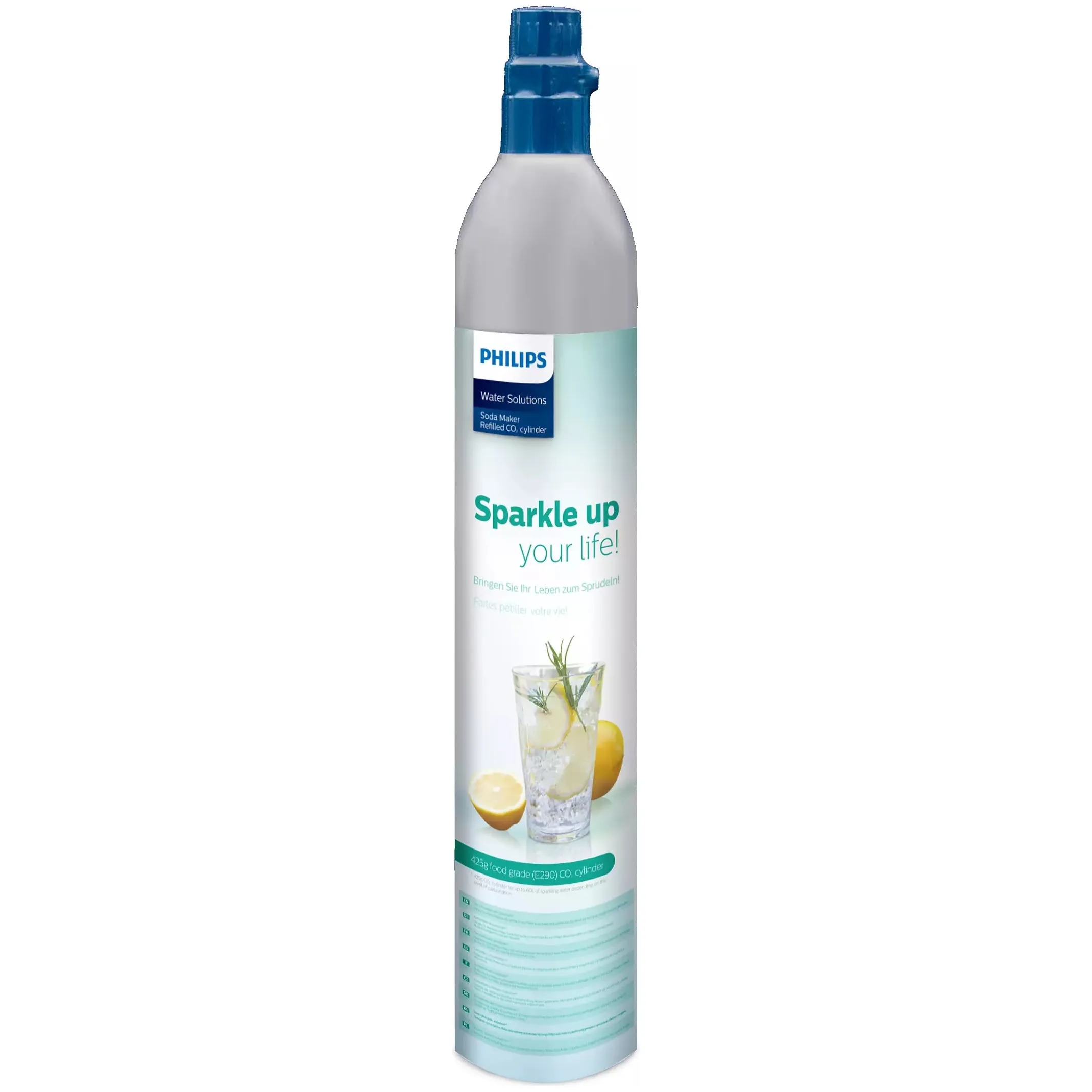 Philips Co2 Gas Cylinder for Carbonators - White | ADD915/10