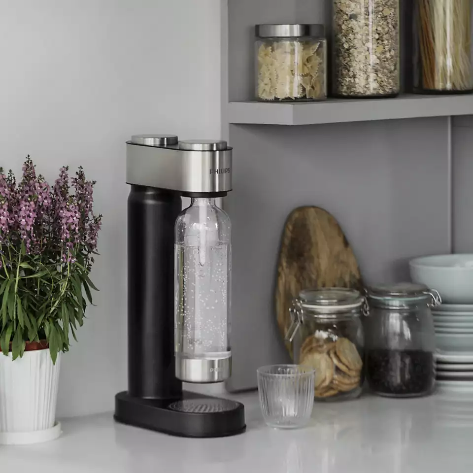 Philips GoZero Soda Maker - Black & Stainless Steel | ADD4902BK/10 - Image 4