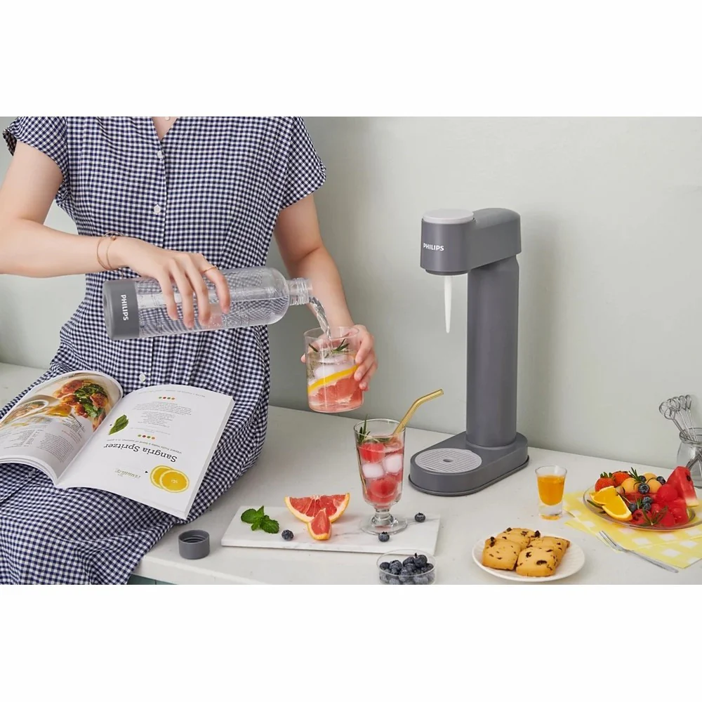 Philips GoZero Soda Maker - Grey | ADD4901GR/10 - Image 3