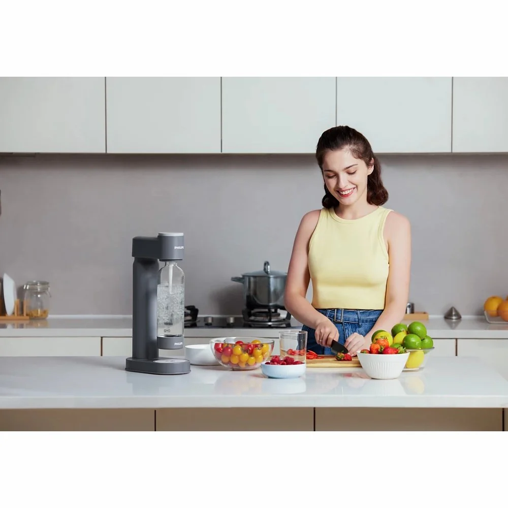 Philips GoZero Soda Maker - Grey | ADD4901GR/10 - Image 6