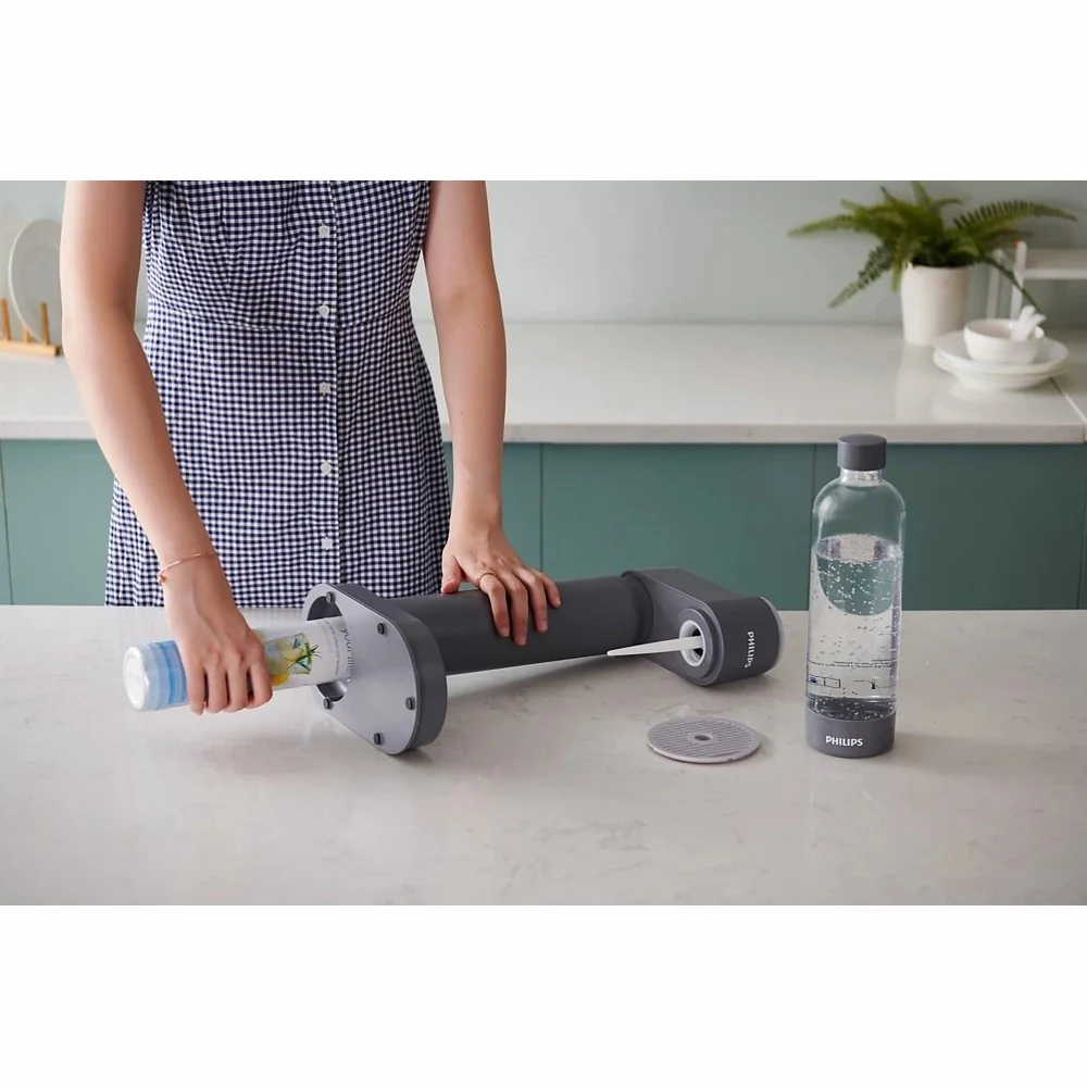 Philips GoZero Soda Maker - Grey | ADD4901GR/10 - Image 7