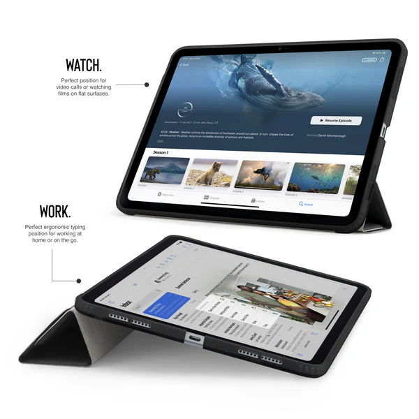 Pipetto Origami No1 Original Case for iPad Air 11" / 10.9" - Black | P052-49-AD - Image 6