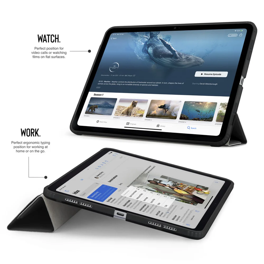 Pipetto Origami No1 Original Case For iPad Air 13 - Black | P052-49-AE - Image 3
