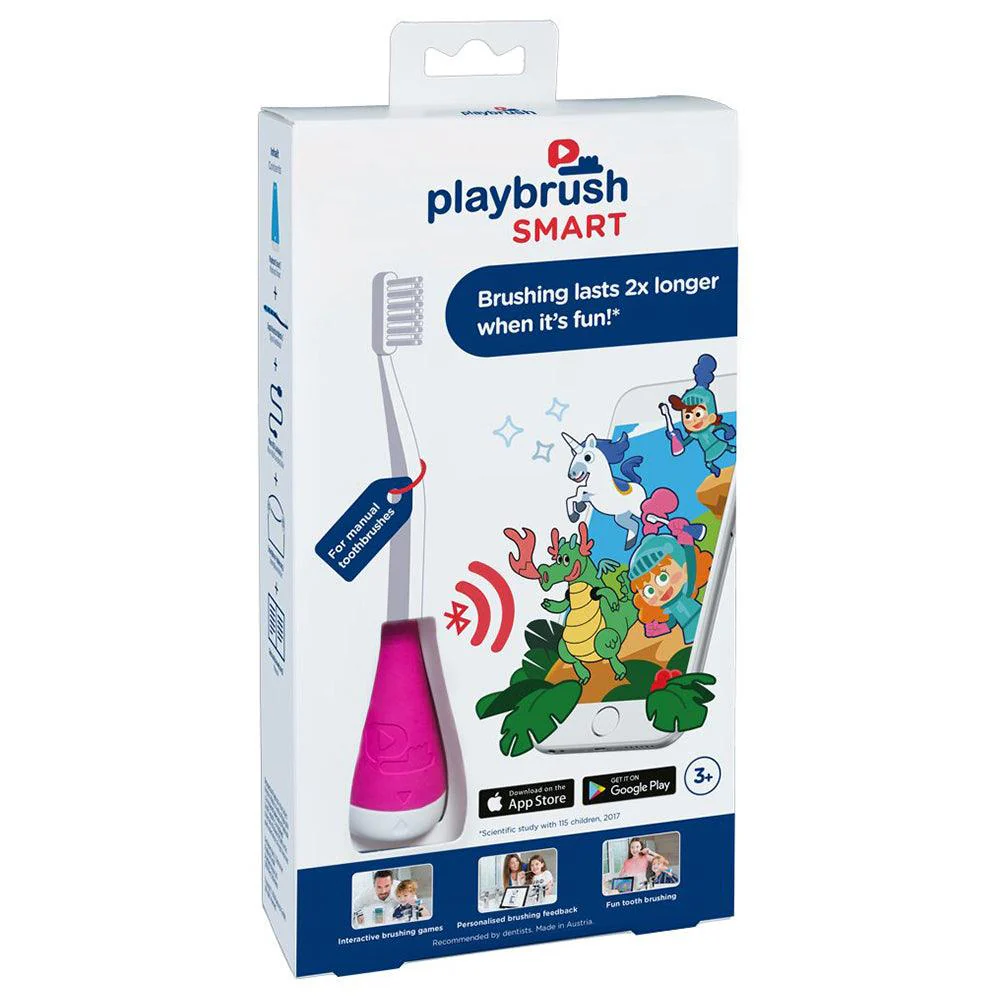 Playbrush Smart Kids Toothbrush - Pink | E71009259 - Image 6