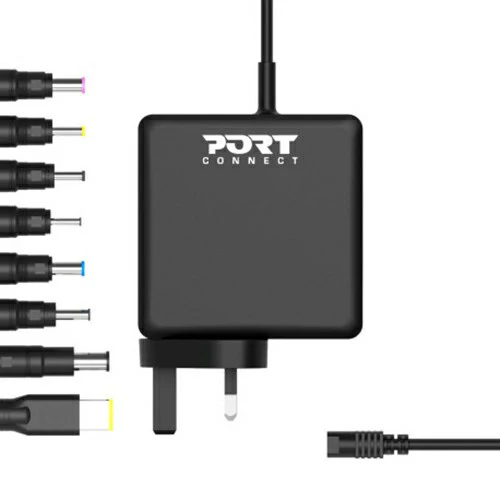 Port Connect 65W UK Universal Plug Adapters | 900093B-UK