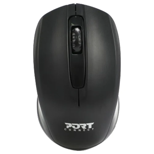 Port Connect Ambidextrous Wireless Mouse - Black | 900508 - Image 2