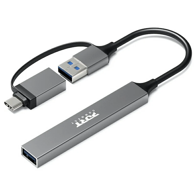 Port Connect USB-C / USB-A Hub with 4 USB-A Ports | 900160 - Image 2