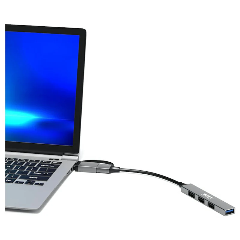 Port Connect USB-C / USB-A Hub with 4 USB-A Ports | 900160 - Image 5