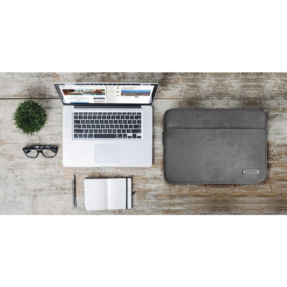 Port Designs Milano 15.6" Laptop Sleeve - Grey | 140702 - Image 8