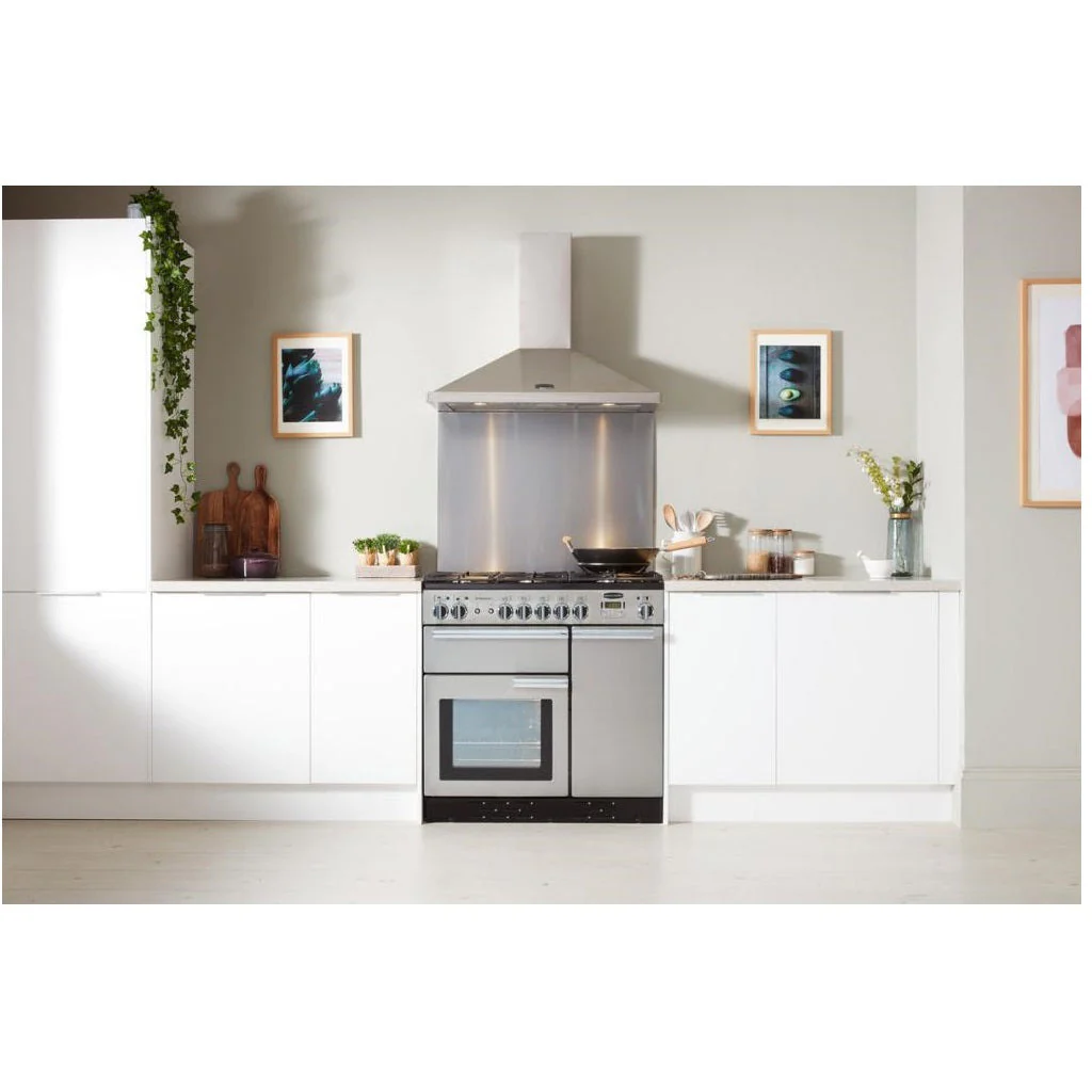 Rangemaster Professional+ 110CM Dual Fuel Range Cooker - Stainless Steel | PROP110DFFSS - Image 5