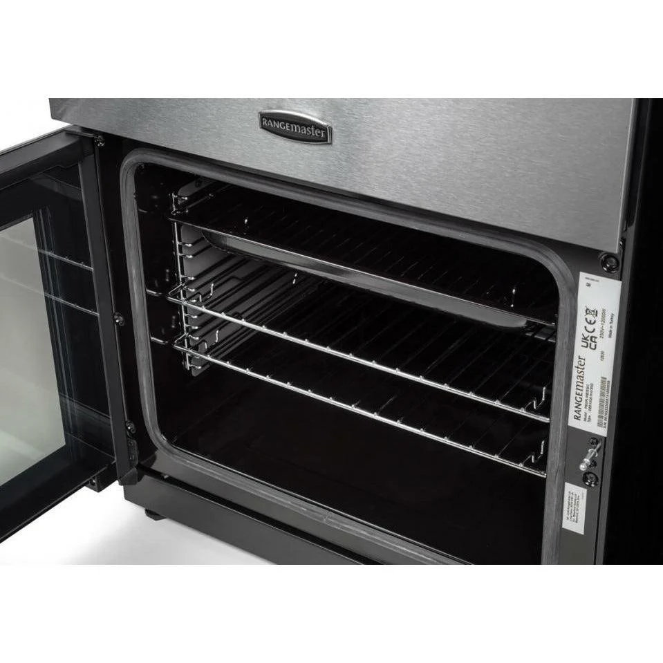 Rangemaster Professional Plus 60CM Freestanding Electric Cooker - Stainless Steel & Chrome | PROPL60EISS/C - Image 5