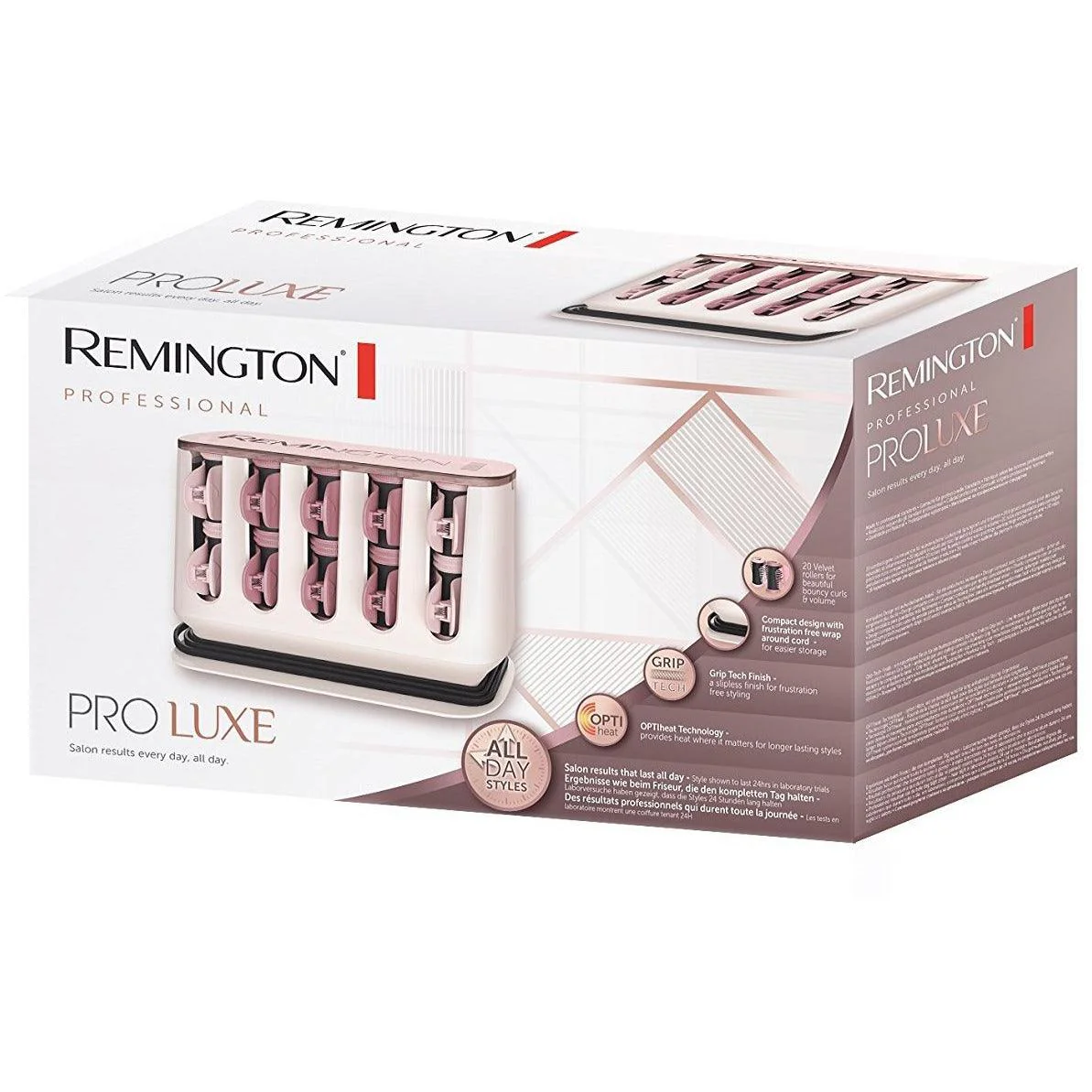 Remington Proluxe Heated Hair Rollers - Rose Gold | H9100 - Image 7