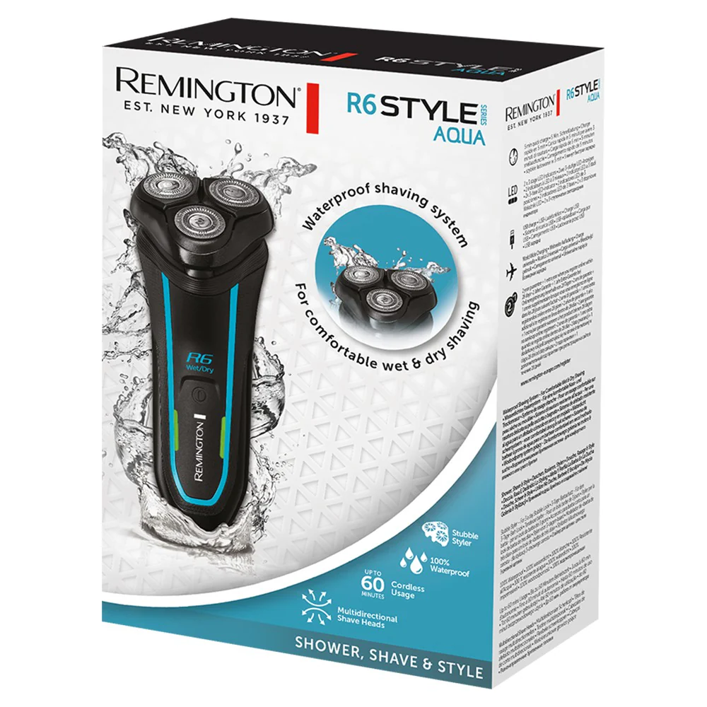BF REMINGTON R6 STYLES SERIES AQUA ROTARY SHAVERĂ - Image 5