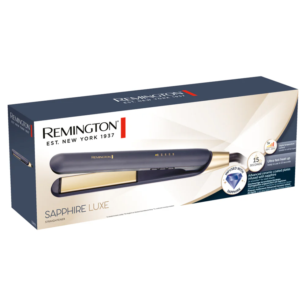 Remington Sapphire Luxe Hair Straightener | S5805 - Image 8