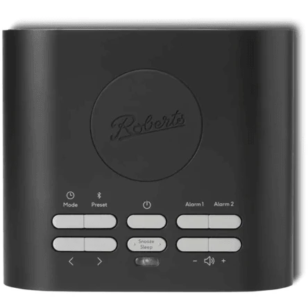 Roberts Ortus Charge FM Alarm Clock Radio With Wireless Charger - Black | ORTUS CHARGEBK - Image 5