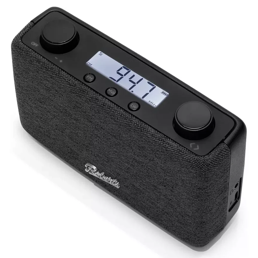 Roberts Play FM/MW/LW Portable Radio - Black | PLAYFM - Image 3