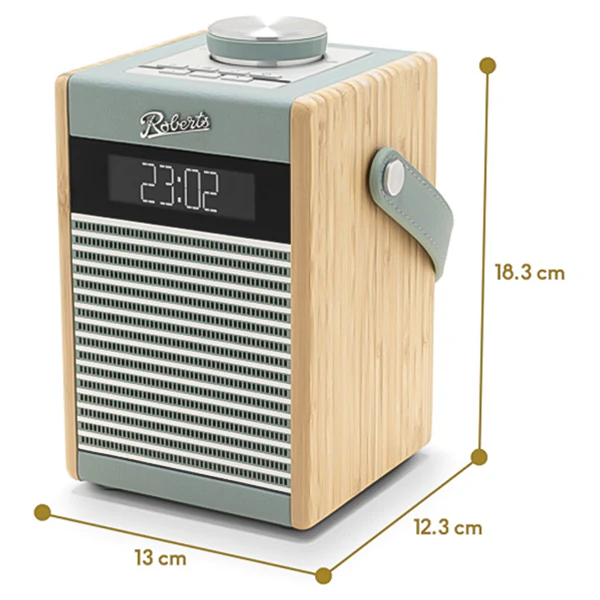 Roberts Rambler Midi DAB+/FM Portable Radio - Duck Egg | RAM-MIDIDE - Image 5