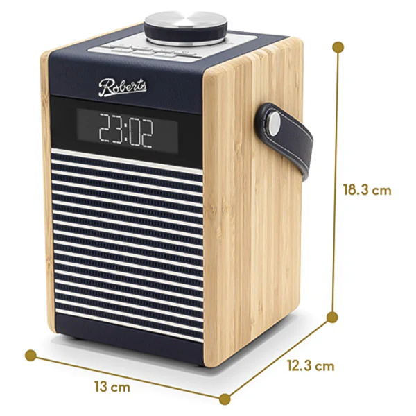 Roberts Rambler Midi DAB+/FM Portable Radio - Navy Blue | RAM-MIDINB - Image 5
