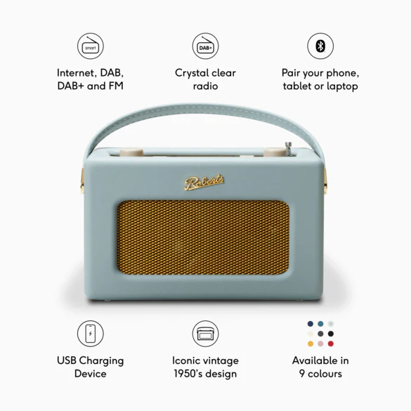 Roberts Revival iStream 3L Smart Radio - Duck Egg | REV-ISTREAMLDE - Image 6