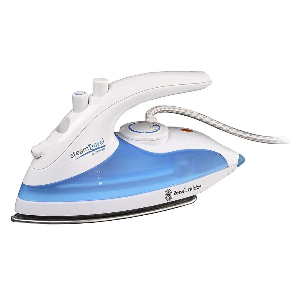 Russell Hobbs 760W Steam Glide Travel Iron - White & Blue | 22470 - Image 6