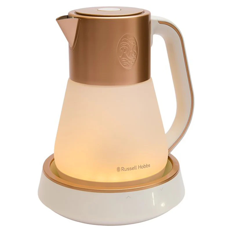 Russell Hobbs Calm 3000W Kettle - White & Copper | 27450 - Image 2