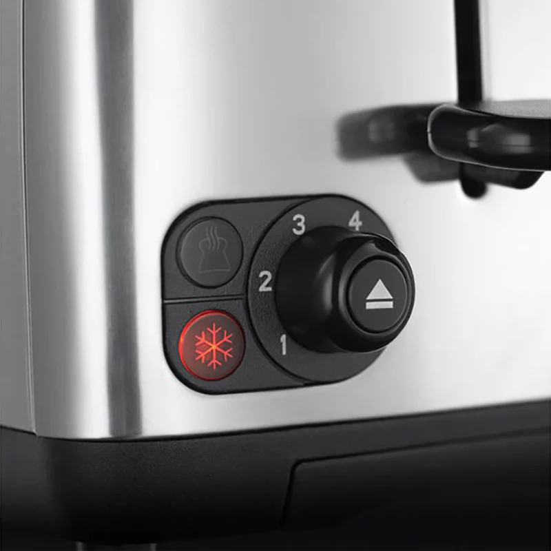 Russell Hobbs Classics 2 slice Toaster - Brushed Stainless Steel | 24080 - Image 3