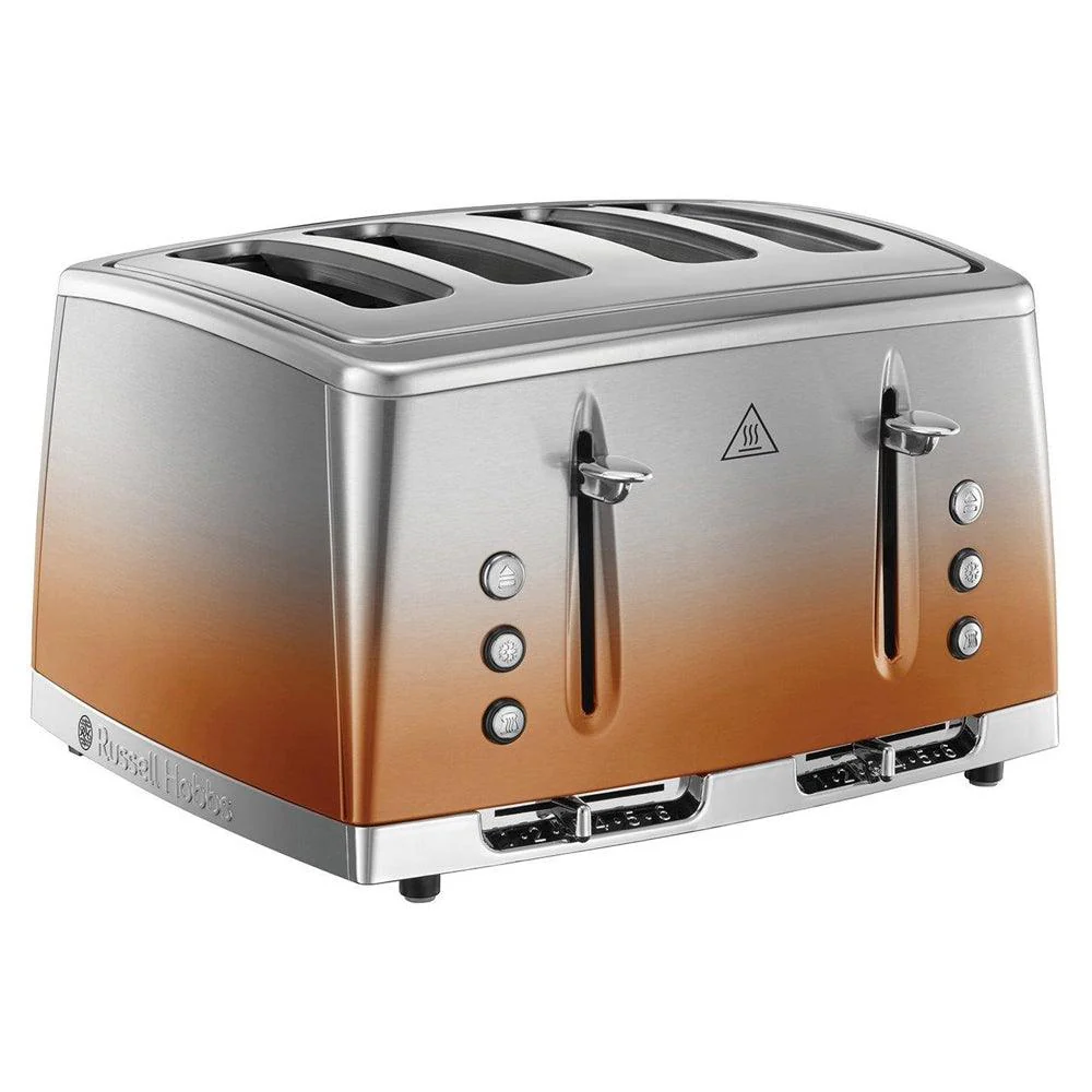 Russell Hobbs Eclipse 2400W 4 Slice Toaster - Copper Sunset | 25143 - Image 6