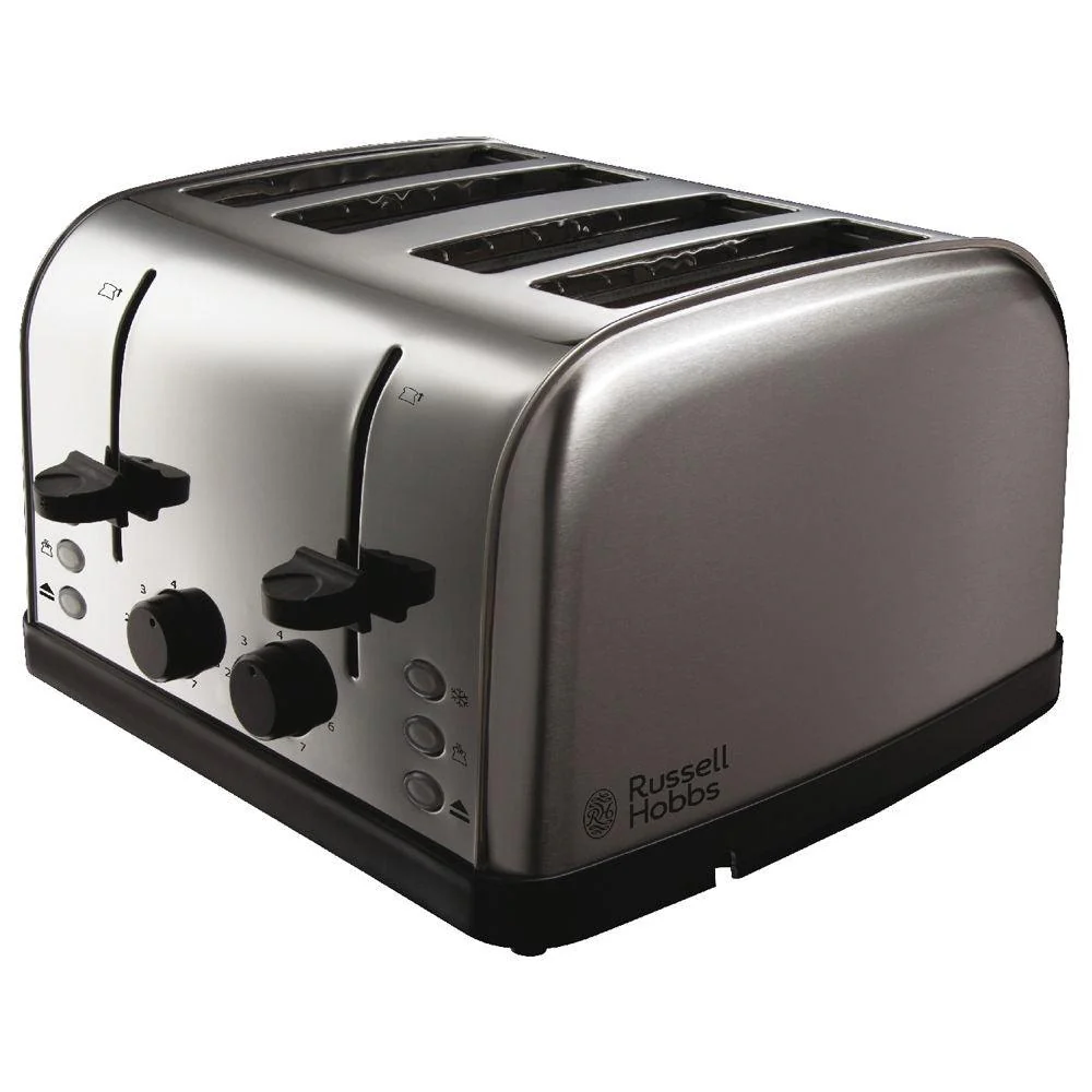 Russell Hobbs Futura 1500W 4 Slice Toaster - Stainless Steel | 18790 - Image 12