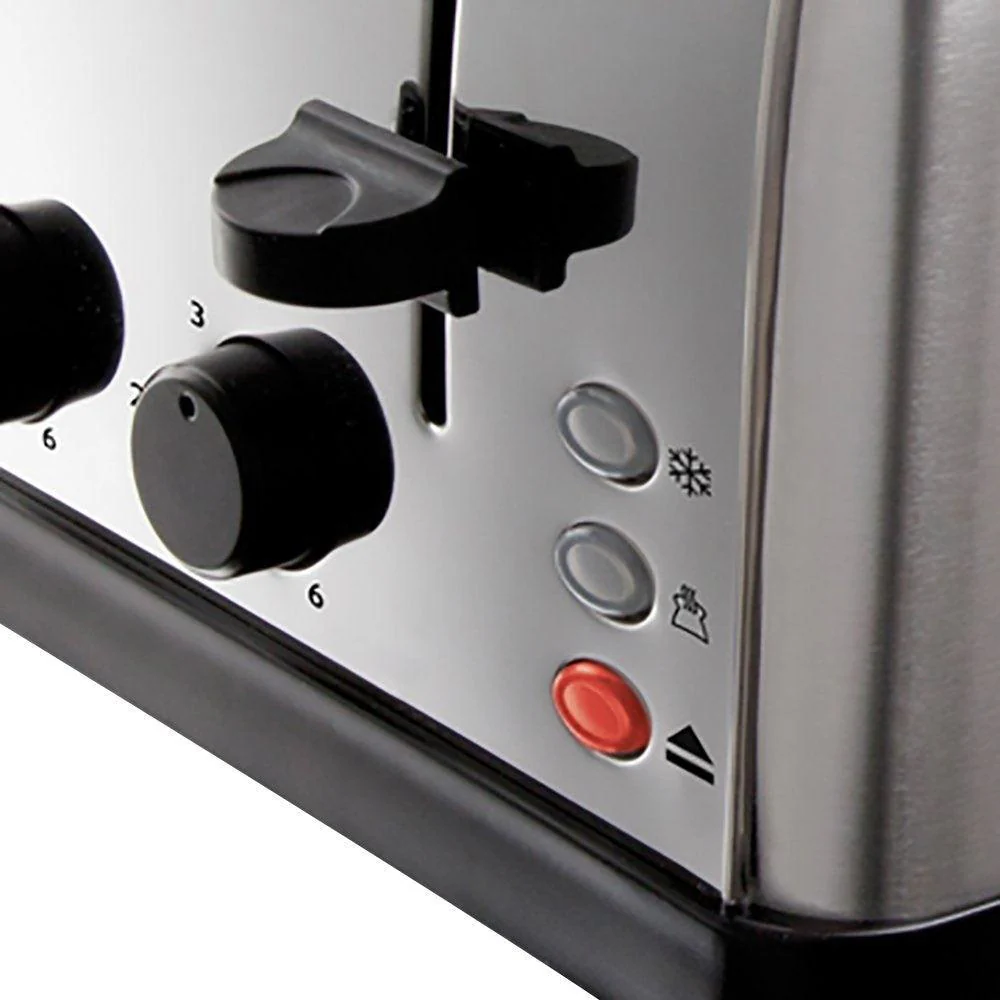 Russell Hobbs Futura 1500W 4 Slice Toaster - Stainless Steel | 18790 - Image 3