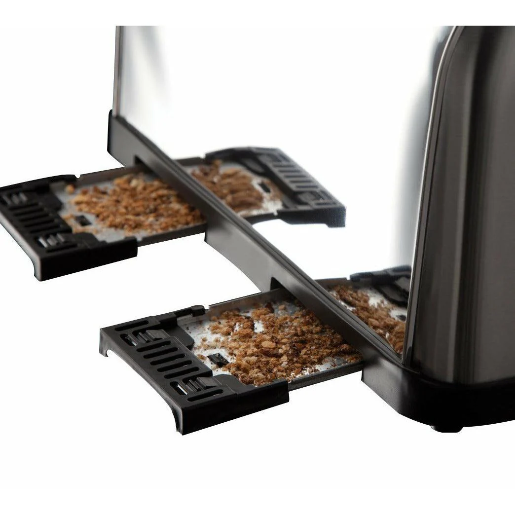 Russell Hobbs Futura 1500W 4 Slice Toaster - Stainless Steel | 18790 - Image 4