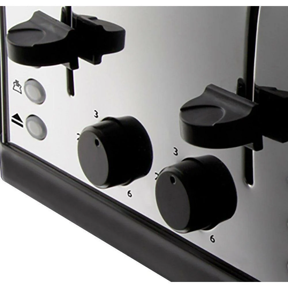 Russell Hobbs Futura 1500W 4 Slice Toaster - Stainless Steel | 18790 - Image 5