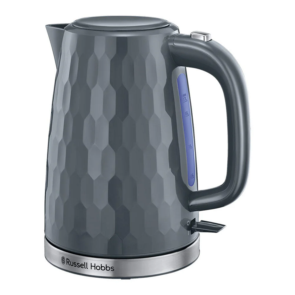 Russell Hobbs Honeycomb 1.7L Kettle - Grey | 26053