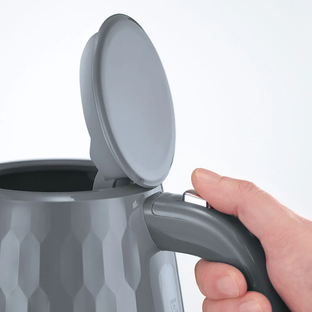 Russell Hobbs Honeycomb 1.7L Kettle - Grey | 26053 - Image 3