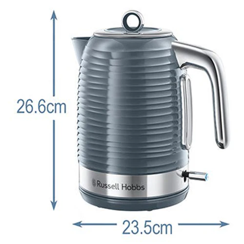 Russell Hobbs Inspire 1.7L Kettle - Grey | 24363 - Image 8