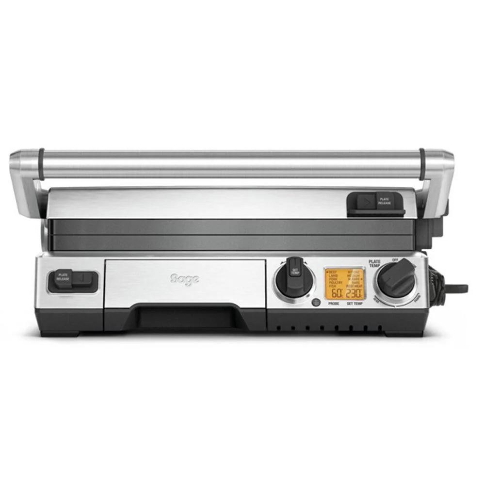 Sage 2400W Cast Aluminium Non-stick Smart Grill Pro - Brushed Stainless Steel | BGR840BSS - Image 9